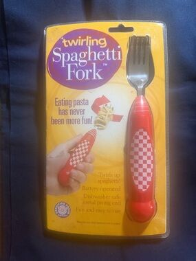 Twirling Spaghetti Fork - Red